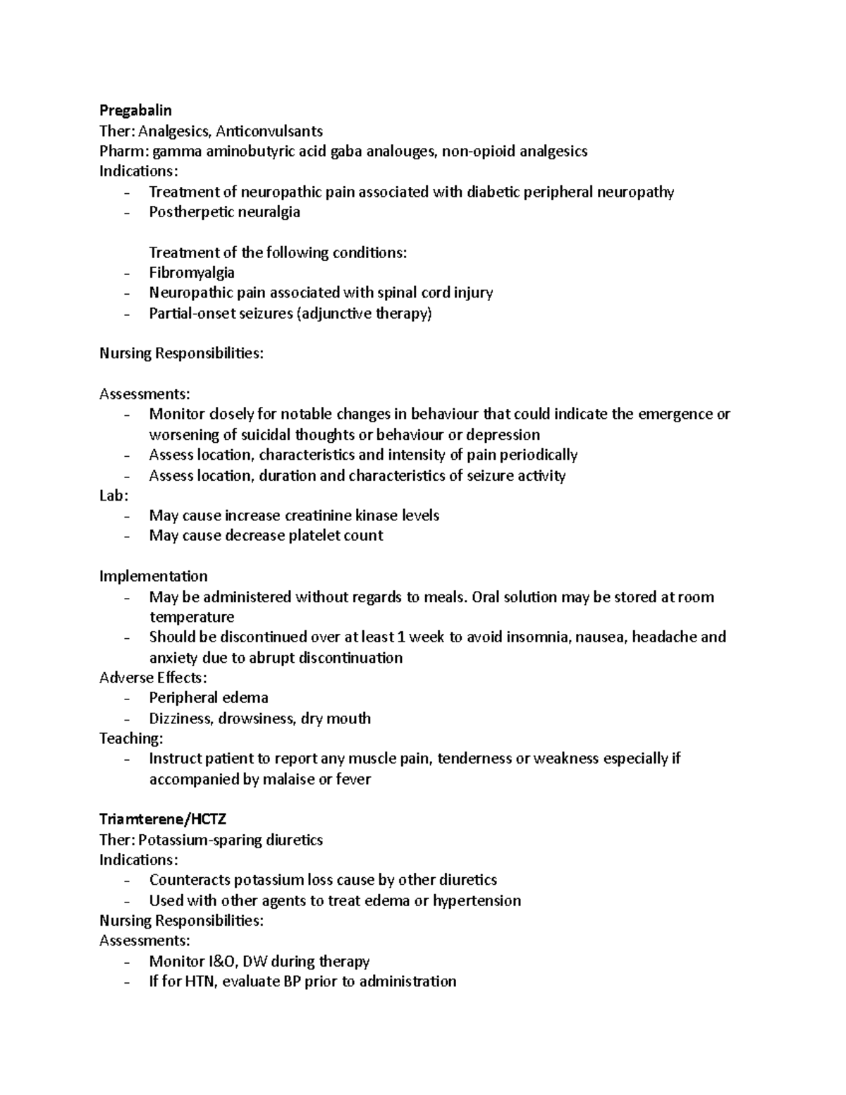 What Are Common Mental Health Medications