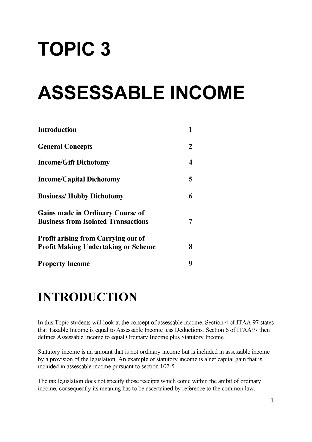 thesis study about income