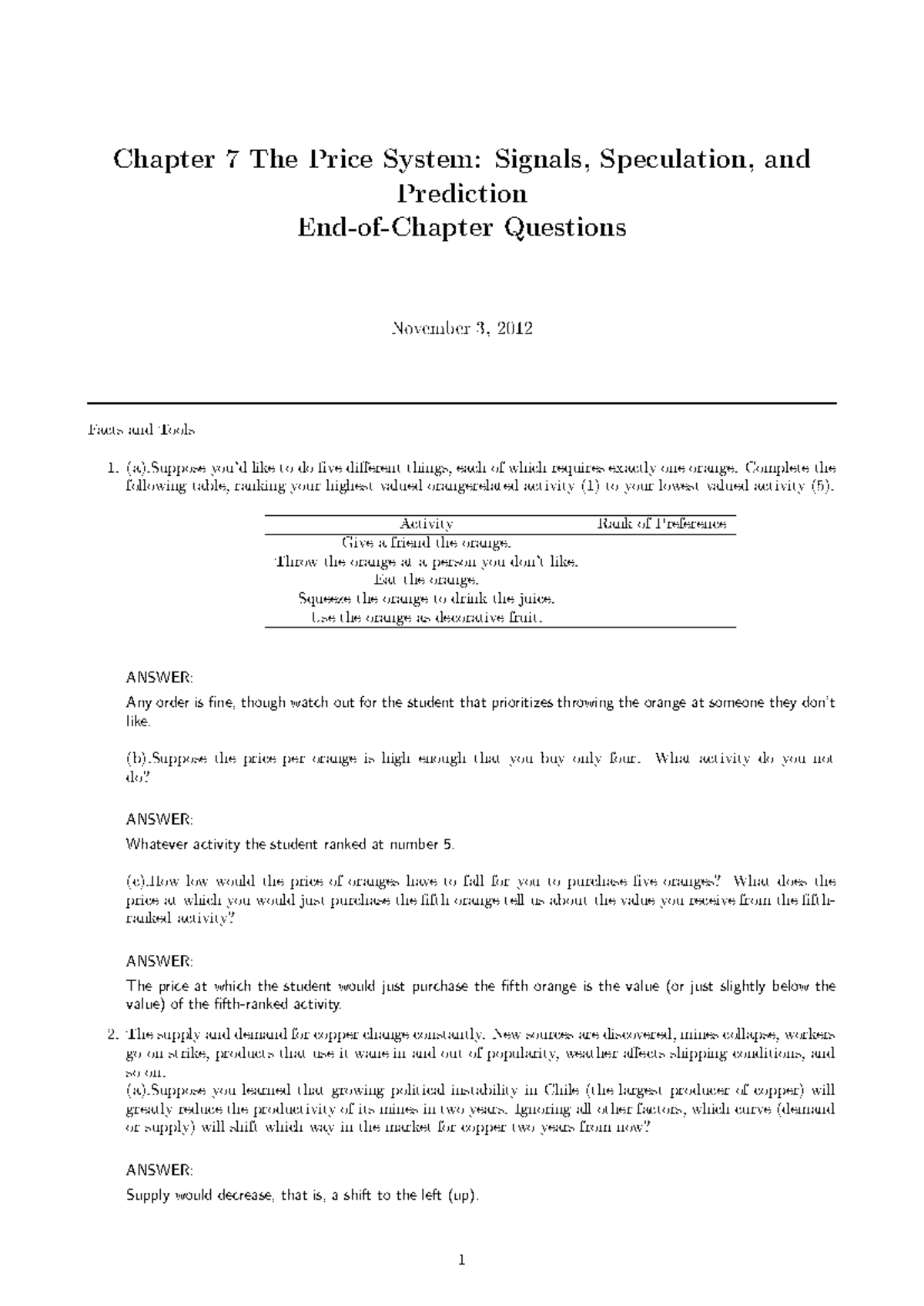 Ch7 solution - financing and accounting lecture notes - Chapter 7 The ...