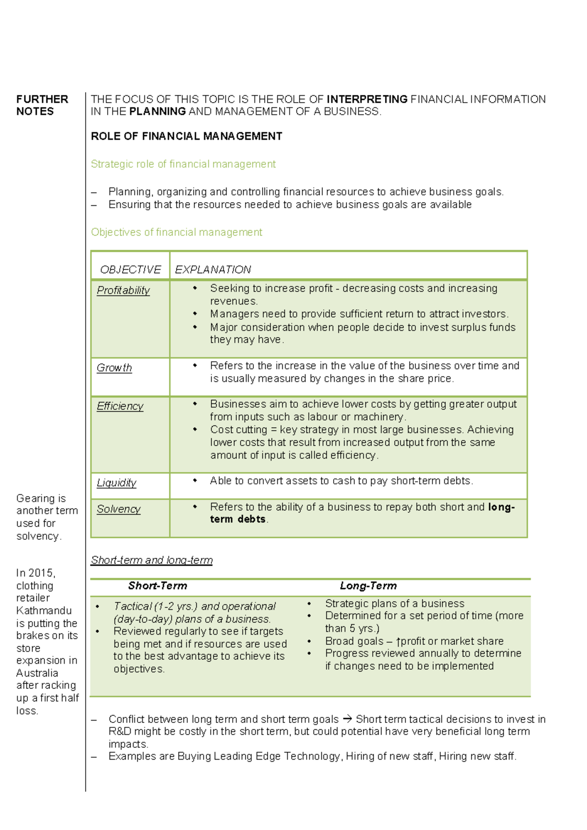 2-hsc-finance-further-notes-gearing-is-another-term-used-for