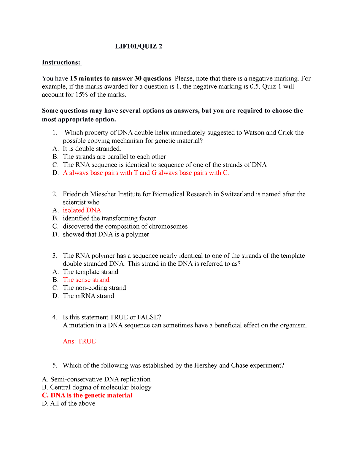 LIF101 QUIZ2 AB SS AB - Provided by prof - LIF101/QUIZ 2 Instructions ...