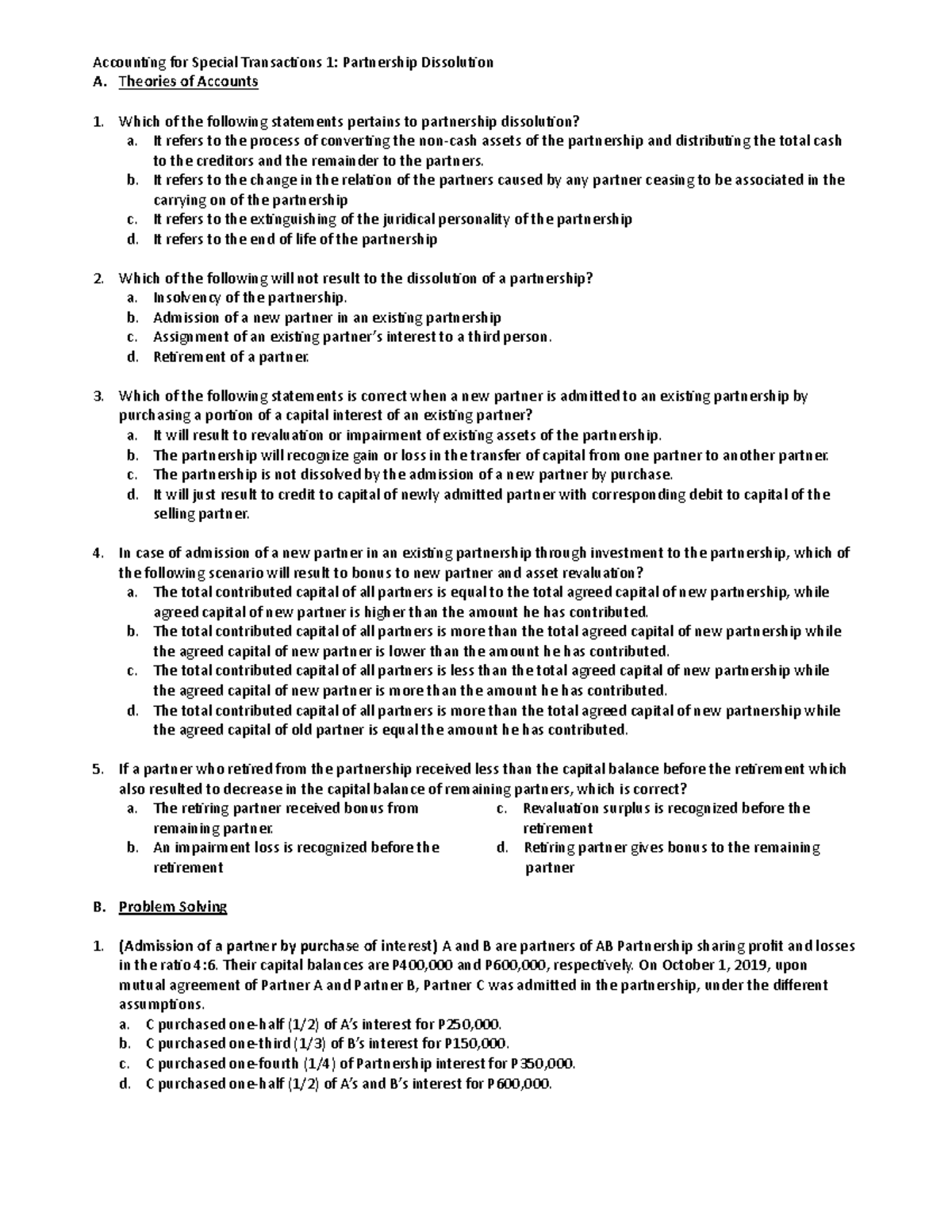 Accounting for Special Transaction 3 - AccounƟng for Special ...