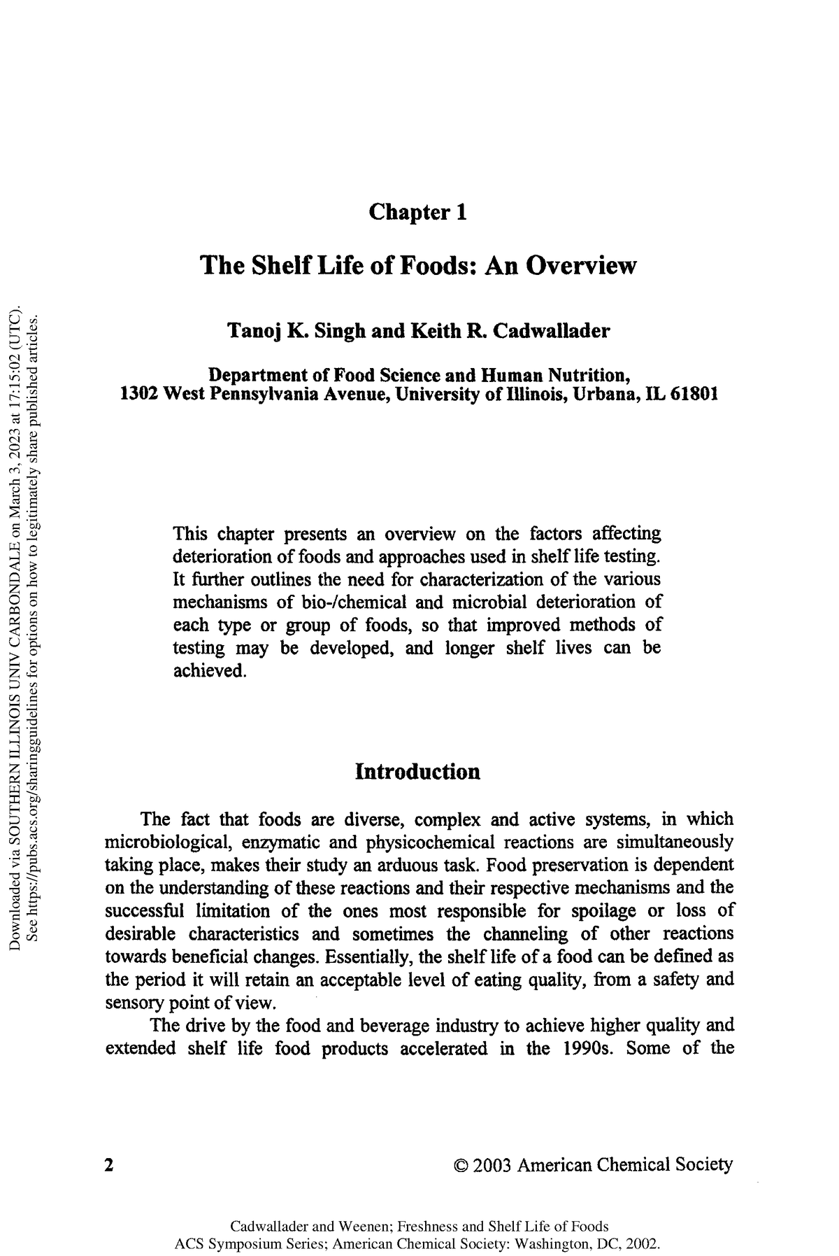 the-shelf-life-of-foods-an-overview-chapter-1-the-shelf-life-of-foods-an-overview-tanoj-k