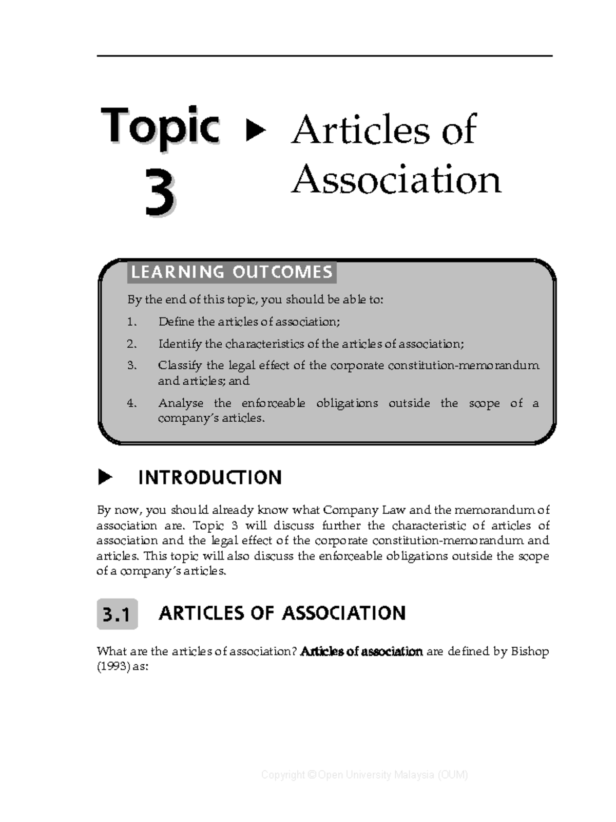 07 BDUS3103 T3 - Lecture Notes - INTRODUCTION By Now, You Should ...