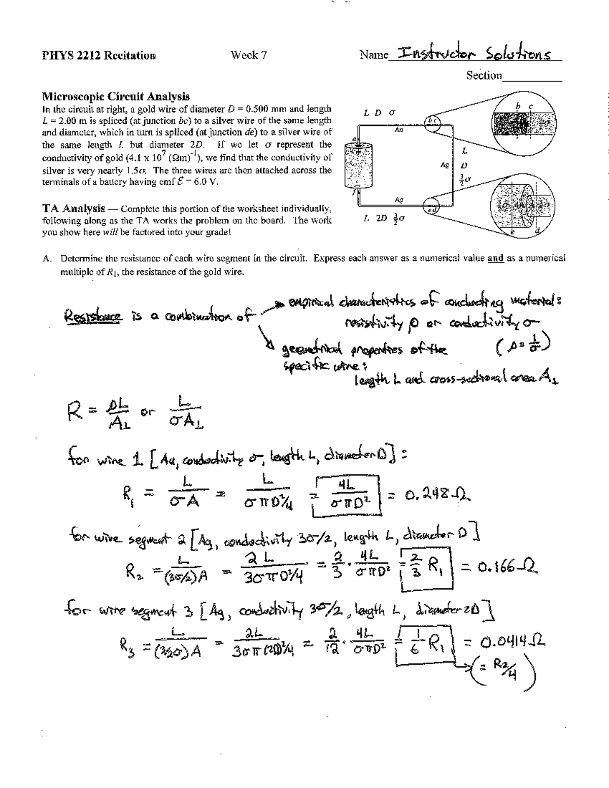 Physics 2212 Ohm S Law Phys 2212 Studocu
