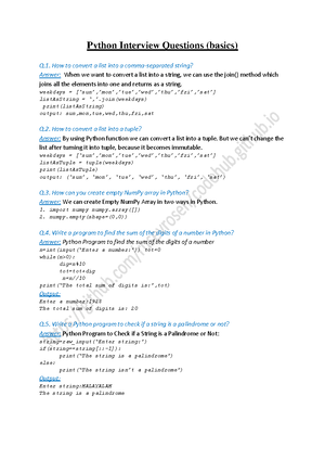 Python Lab Manual - Lab Manual Programming Using Python: CSPE ...
