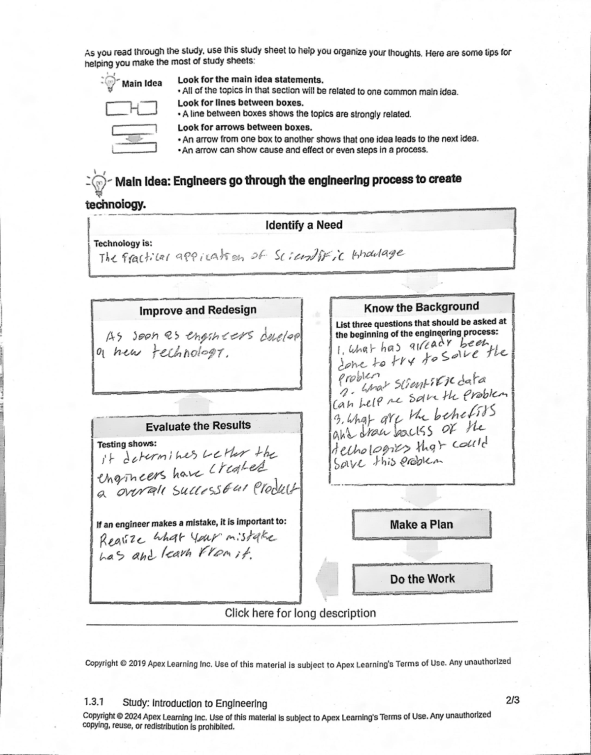 Chemistry 1.3.1 study - As you read through the study, use this study ...
