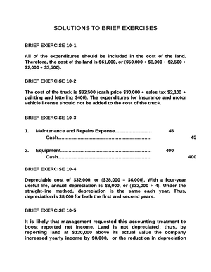 Practice Exercise Chapter 5 - CHAPTER 5 – ACCOUNTING FOR MERCHANDISING ...