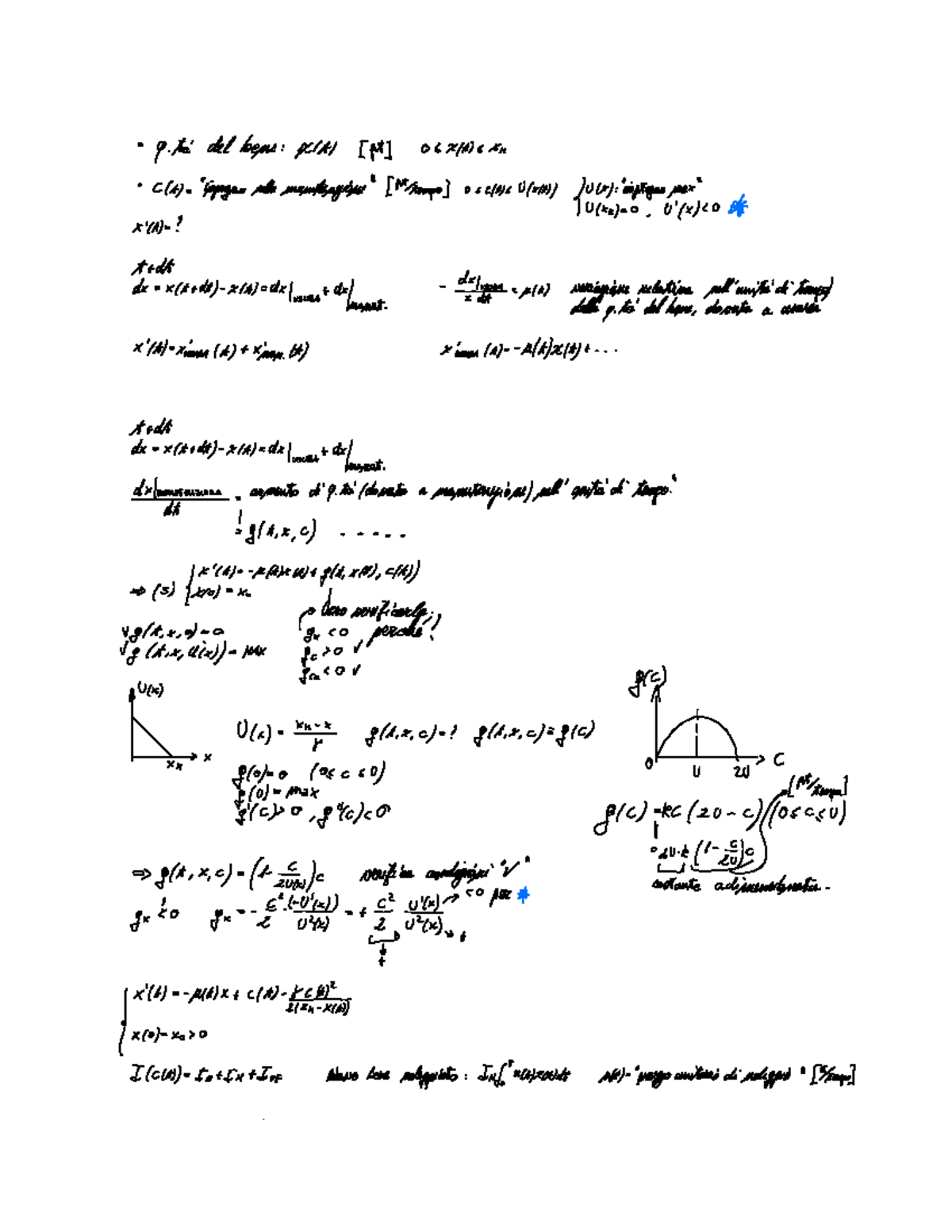 Nota Ott Appunti Del Corso Di Metodi E Modelli Matematici Tenuto Dal Prof Verri Q