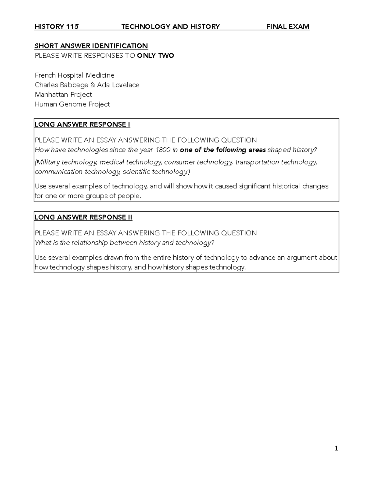 115-previous-final-exam-example-2023-history-115-technology-and