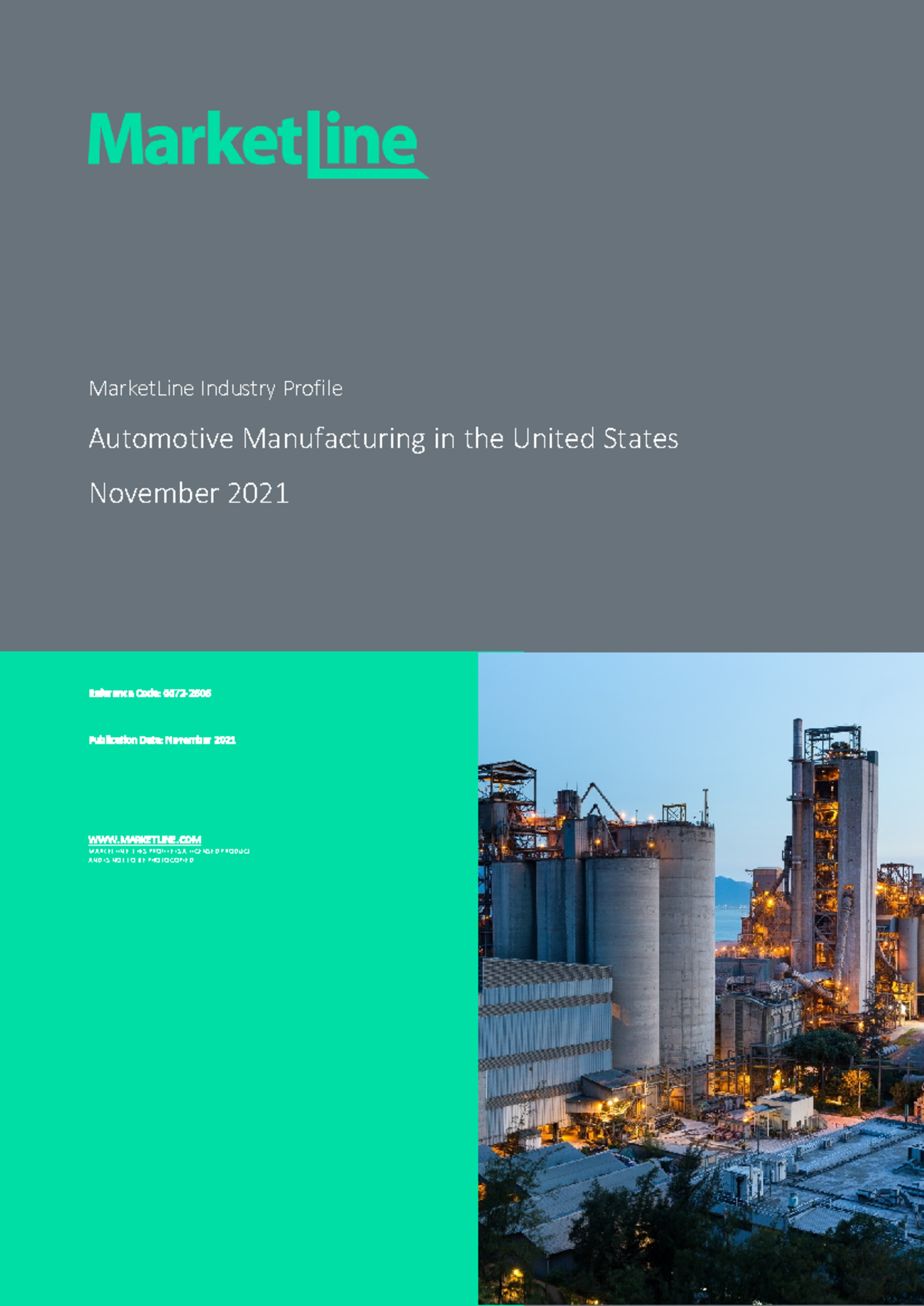 United states automotive manufacturing 145511 - MarketLine Industry ...