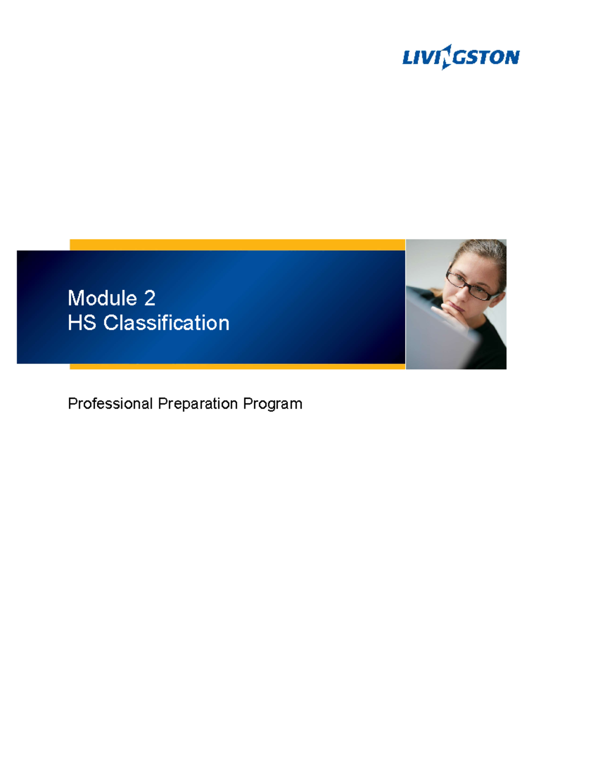 Module 2 Classification Participants Package - Professional Preparation ...