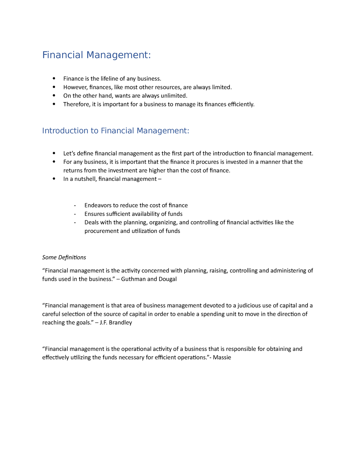 nature-and-scope-of-financial-management-financial-management