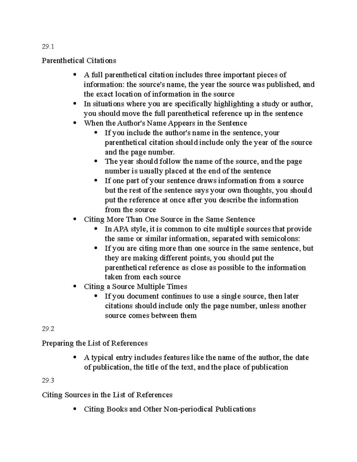 Define The Four General Writing Guidelines Using Apa Style