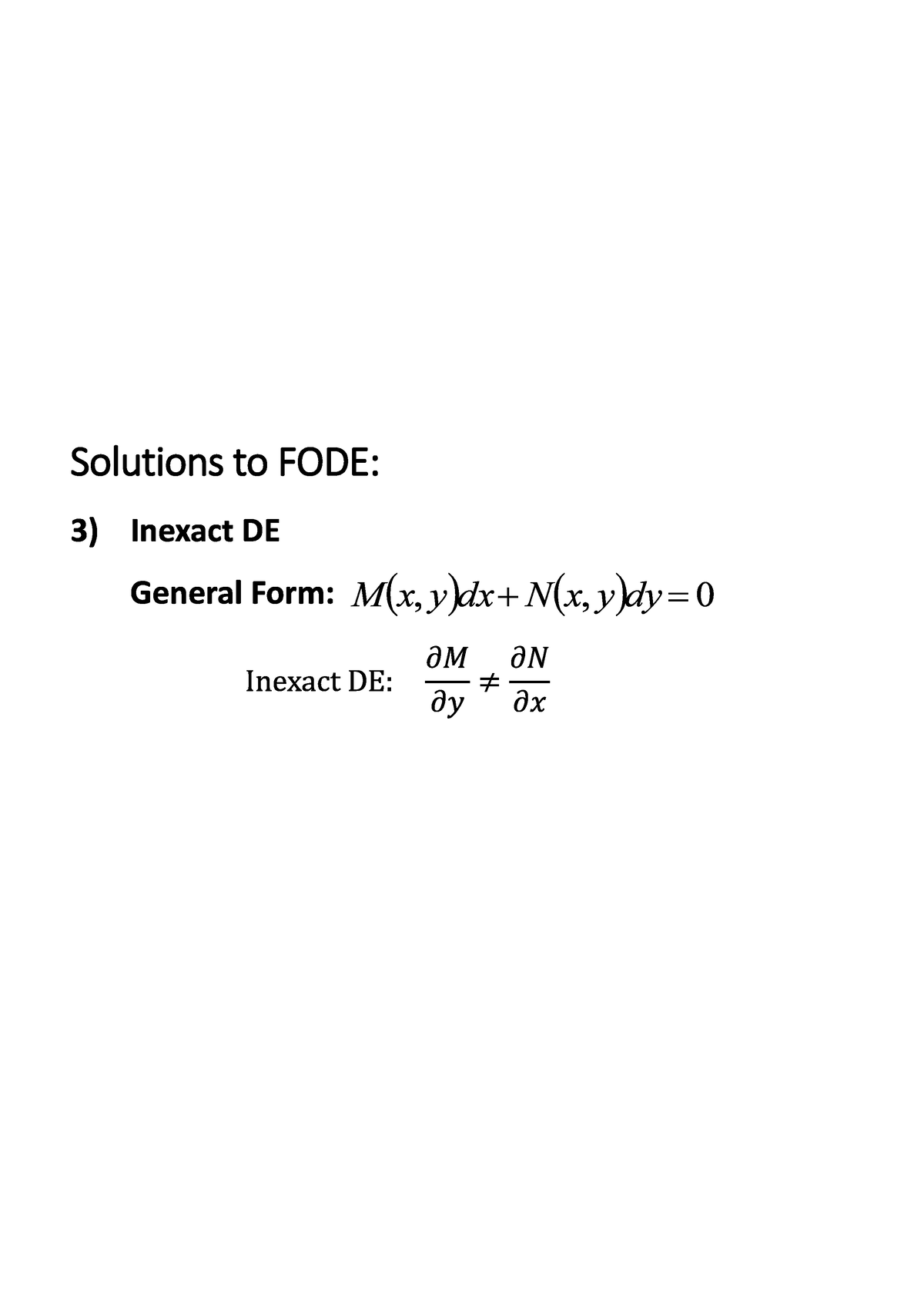 first-order-differential-equation-inexact-differential-equation