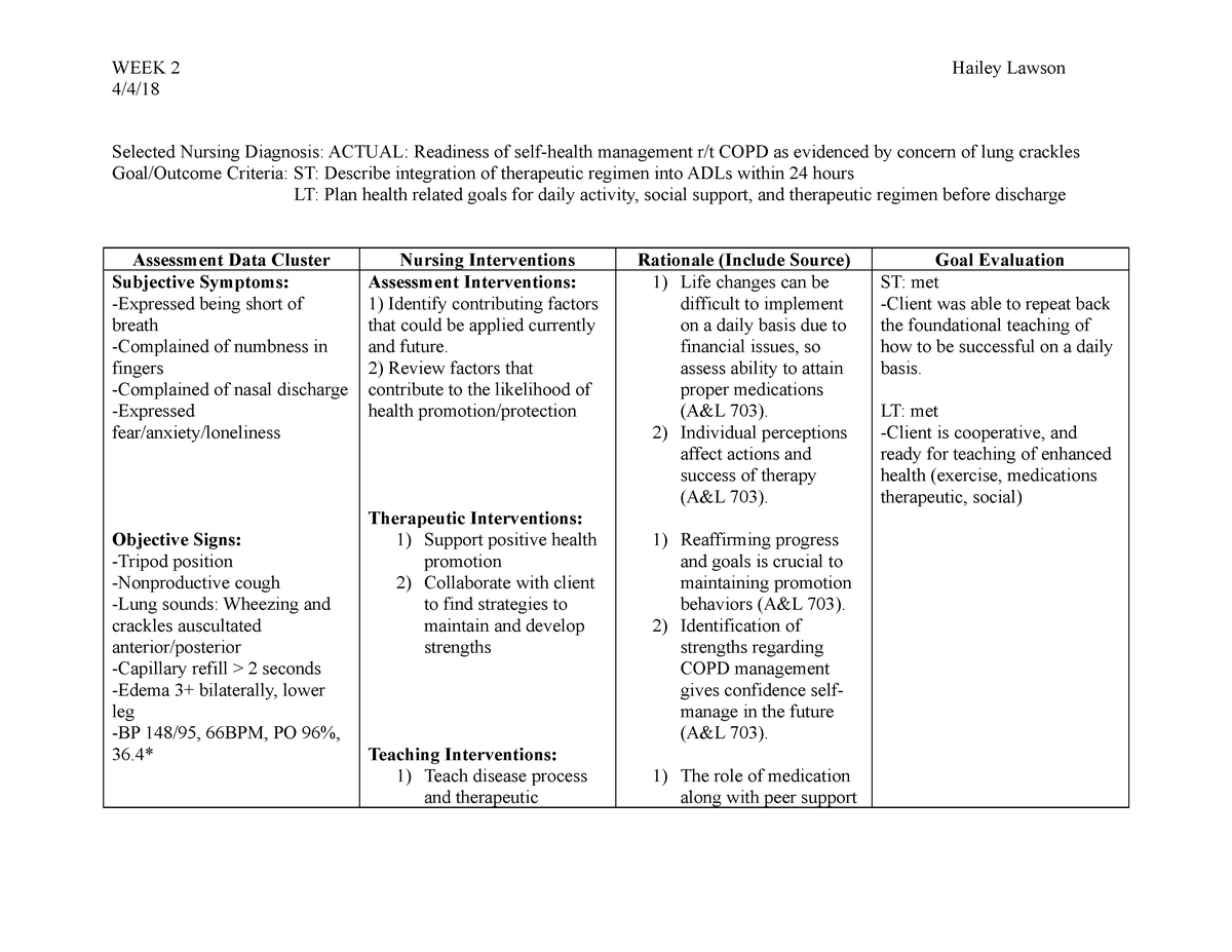 case study care plan example