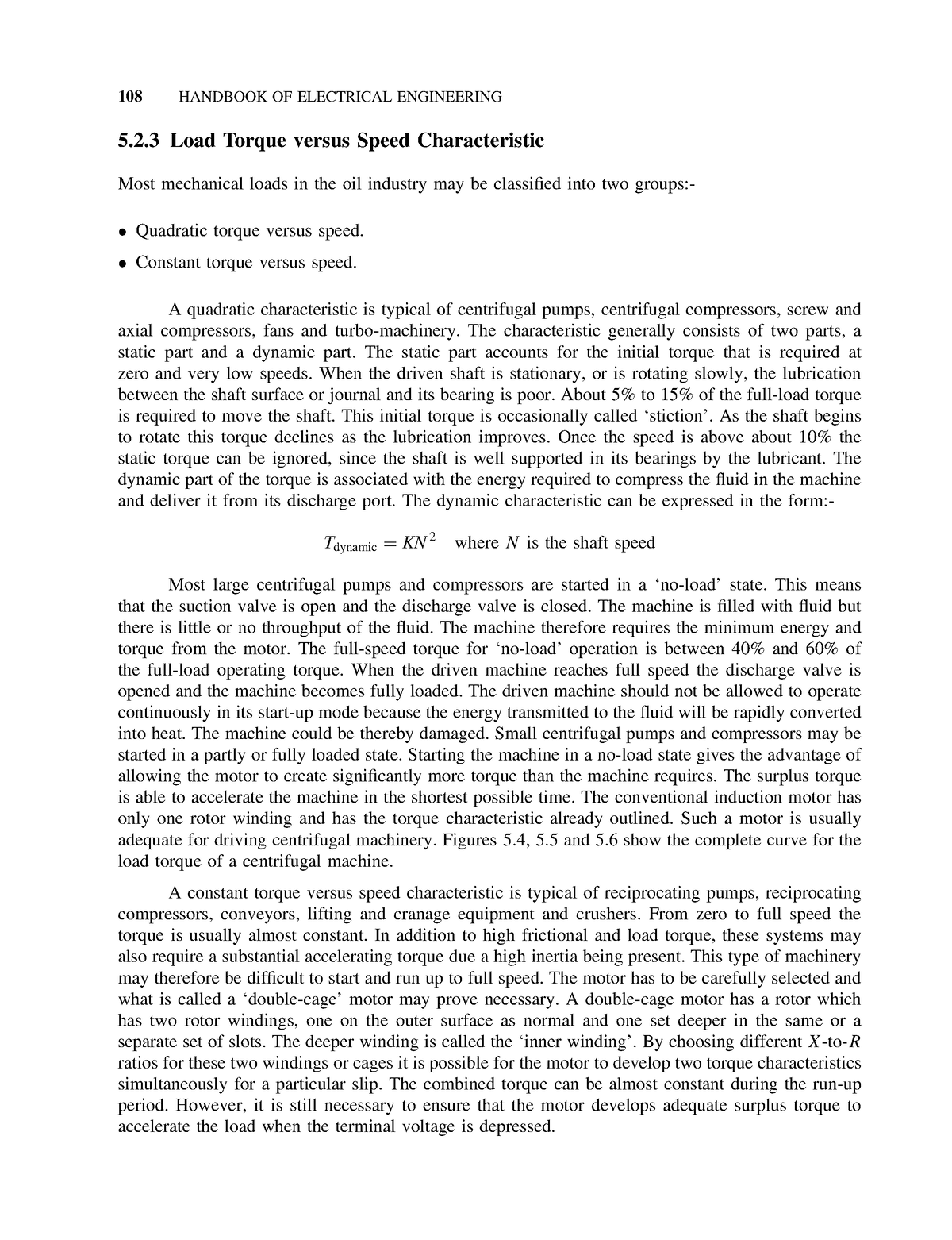 Electrical notes-26 - 108 HANDBOOK OF ELECTRICAL ENGINEERING 5.2 Load ...