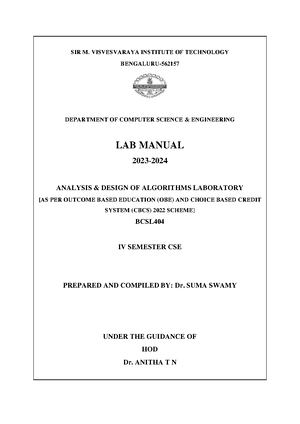 Module 2 ADA 22 Scheme - notes - Module 2 SEEMA GS Asst. Dood Brute ...