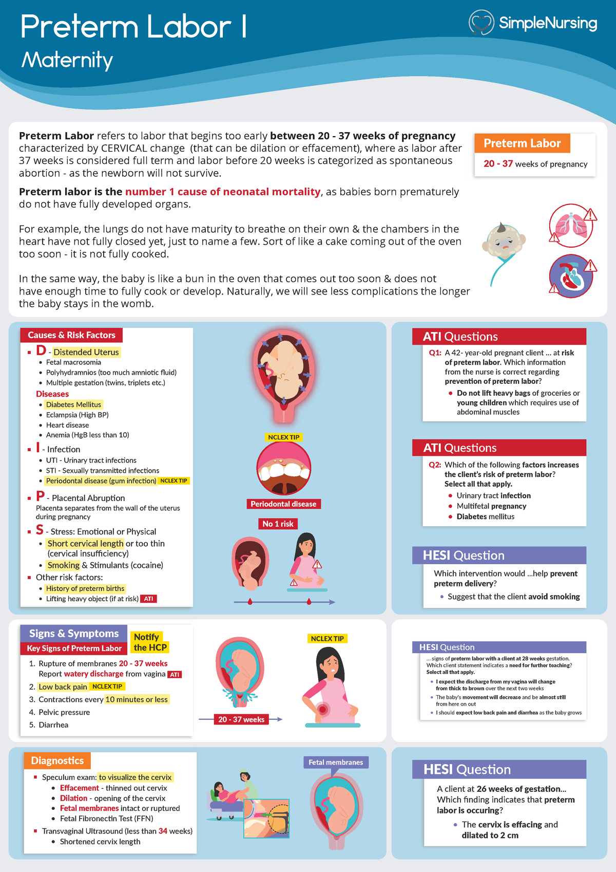 Preterm 1 - Preterm Labor I Maternity Preterm Labor Refers To Labor 