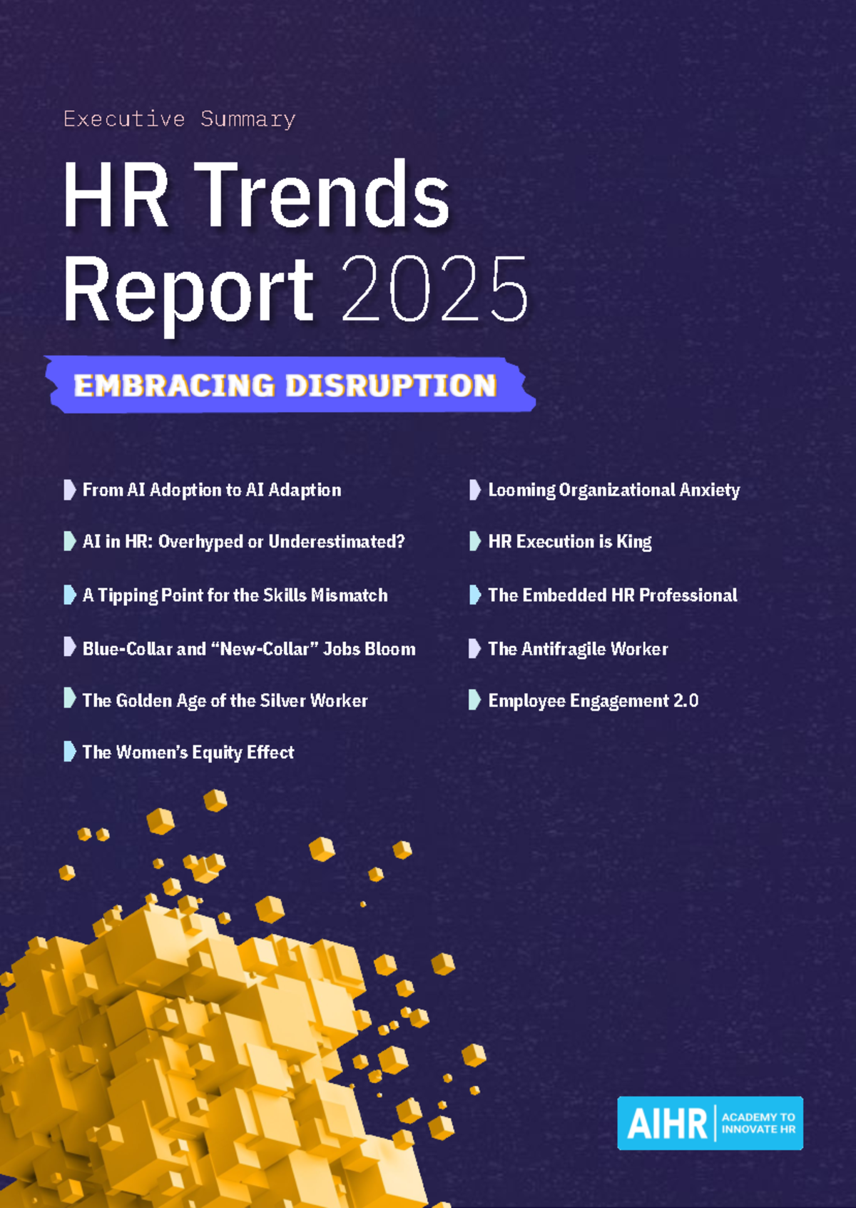 AIHR HR Trends Report 2025 - From AI Adoption to AI Adaption AI in HR ...