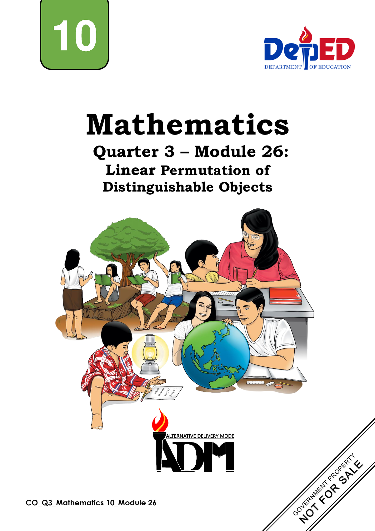 MATH10 Q3 Module 26 - 1 Mathematics Quarter 3 – Module 26: Linear ...