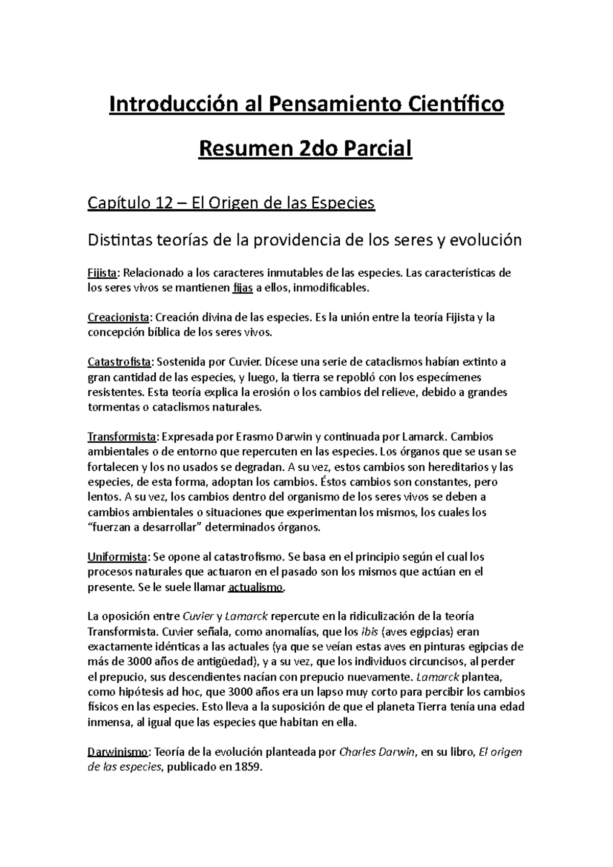 Introduccion al pensamiento cientifico usal 2009 - al Pensamiento ...