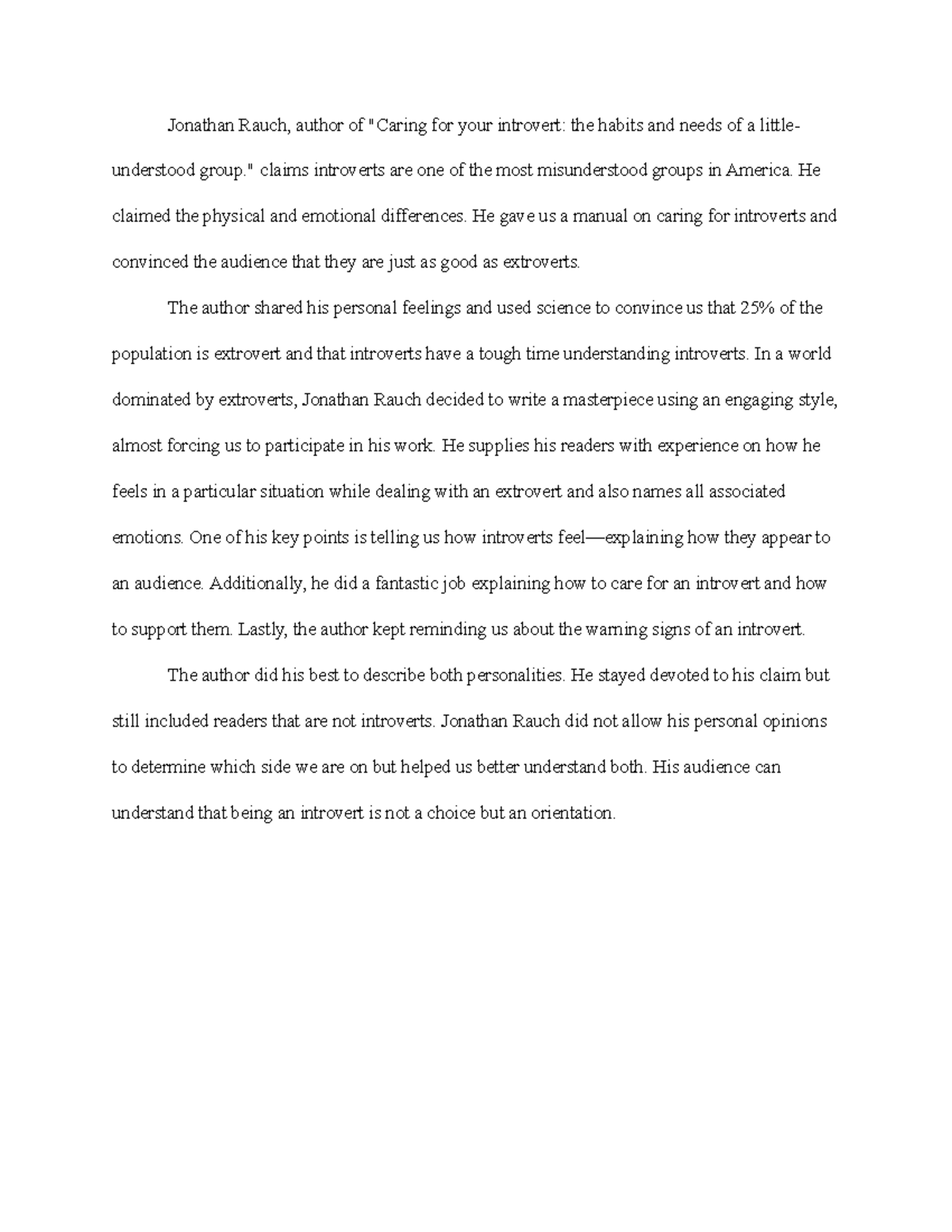 ENG 122 - Module 3 - Jonathan Rauch, author of 