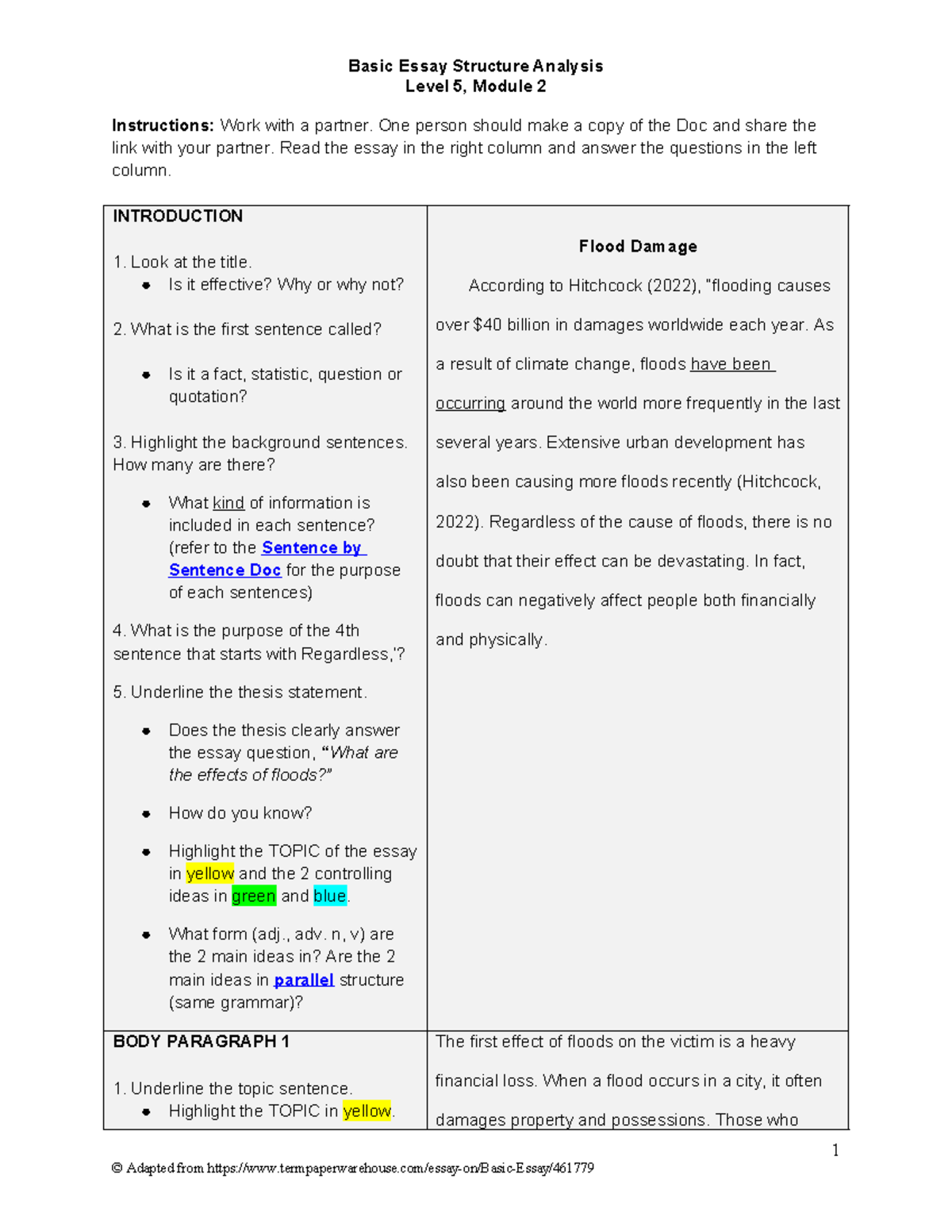 Colin's 24F copy of Module 2 - Basic Essay Structure Analysis ...