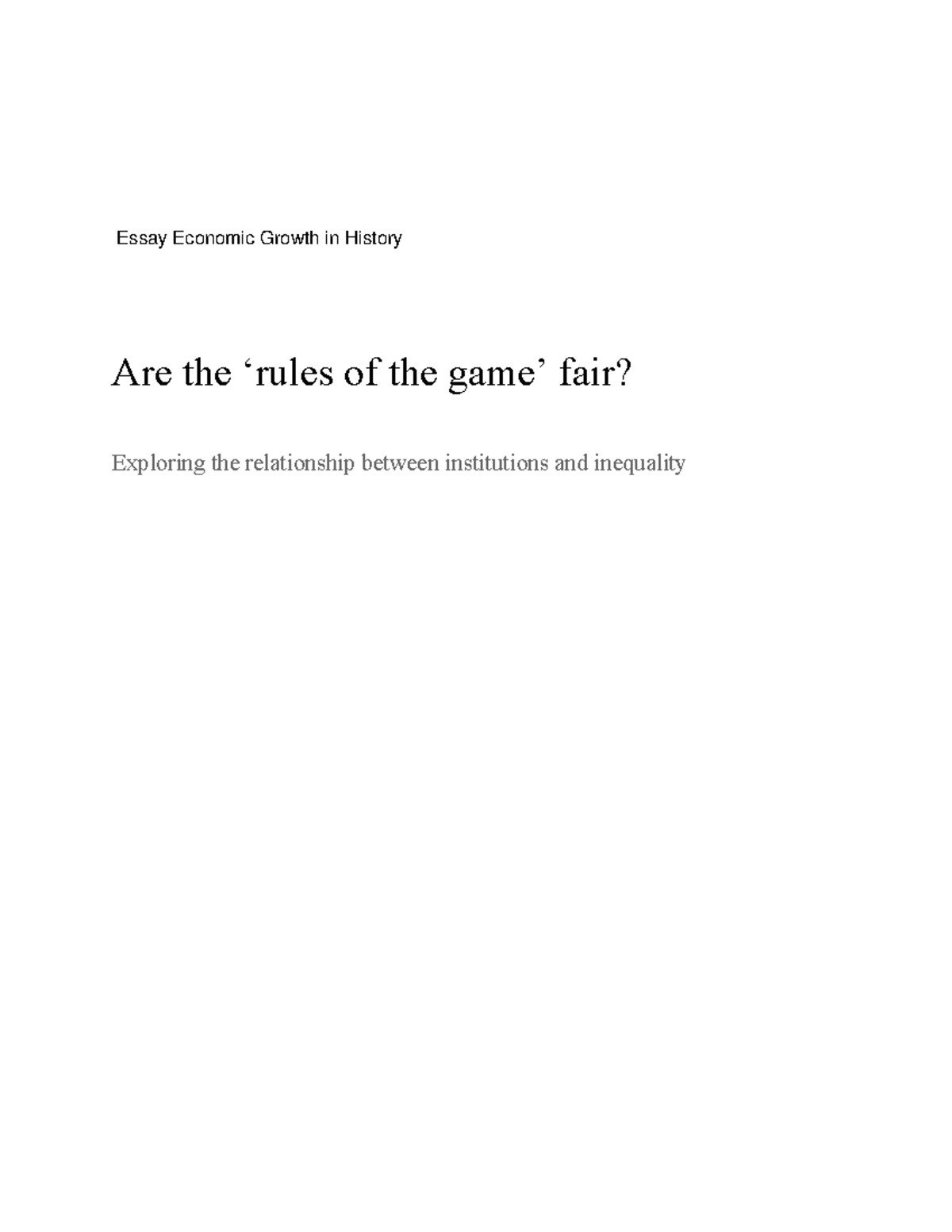 example-essay-a-are-the-rules-of-the-game-fair-exploring-the