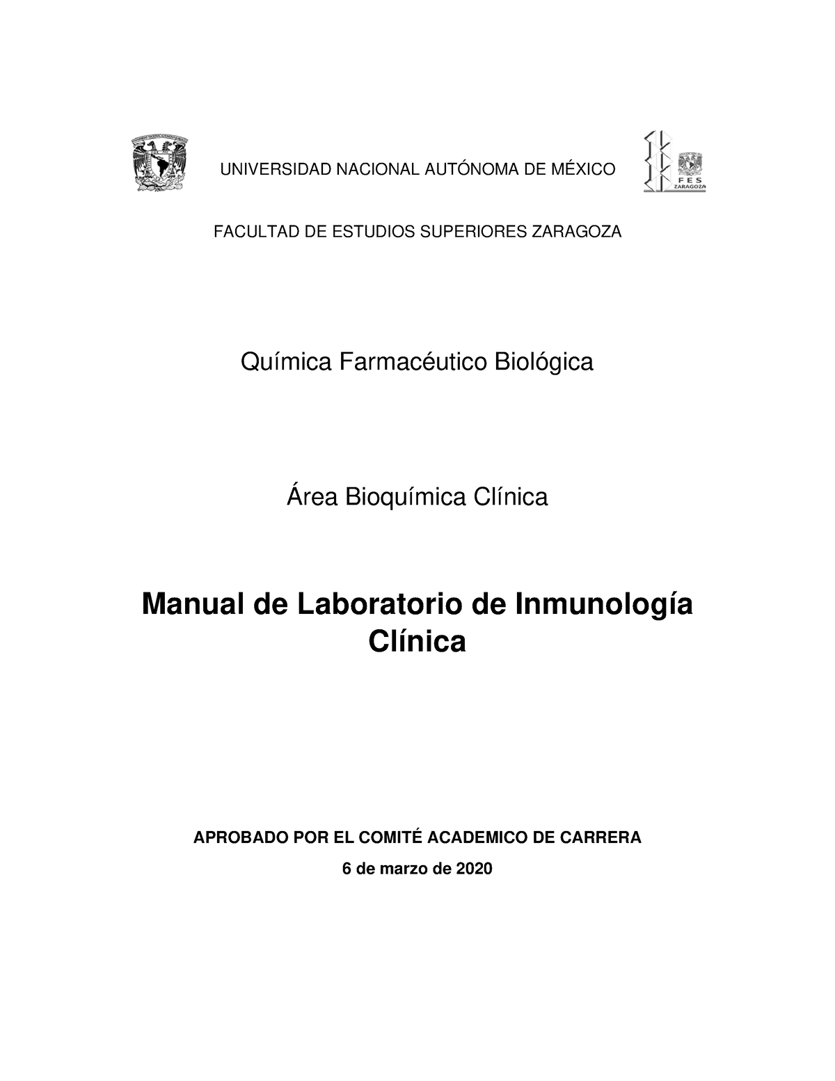 14 Manual Inmunologia Clinica 2020 - Inmunología General - UNAM - Studocu