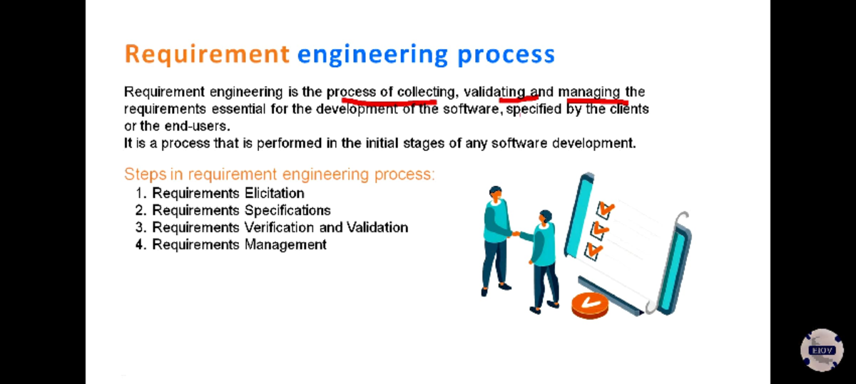 SE UNIT 2 Short Notes - Requirement engineering process Requirement ...