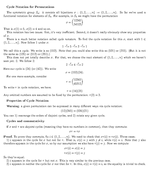 Orders of Elements in a Group Abstract algebra - Let 6 be a group and a ...