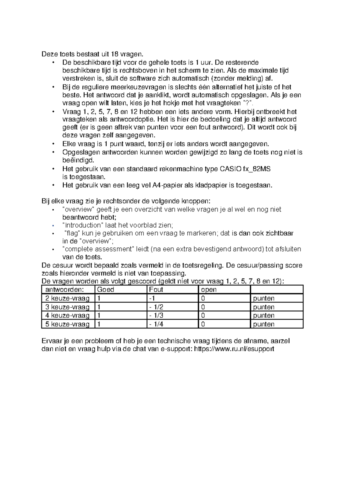 2021 B1CSIS1 1 T - Oefententamen - Deze Toets Bestaat Uit 18 Vragen ...