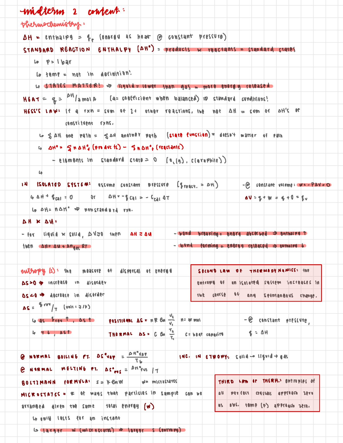 Chem 6b Notes Midterm 2 Study Guide - Tixiiiallltetixxxo , I Caxtex ...