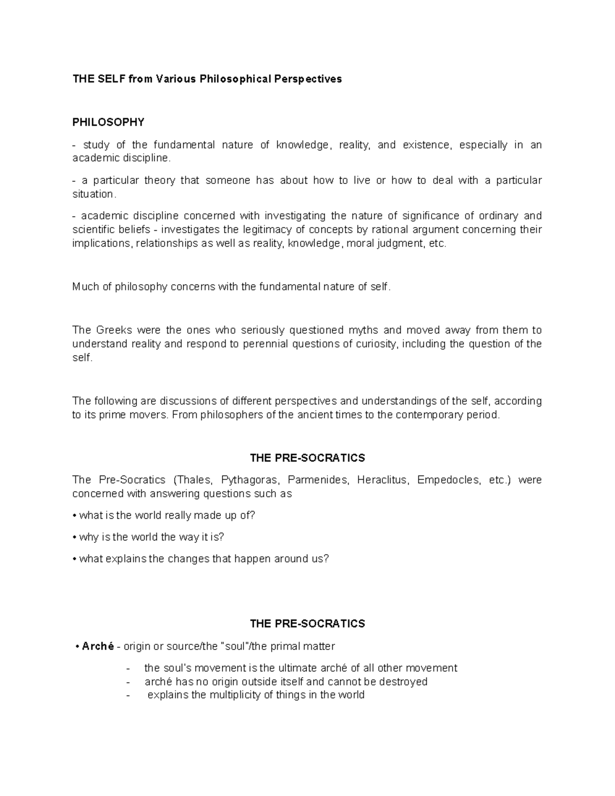 Reviewer IN UTS - THE SELF from Various Philosophical Perspectives ...