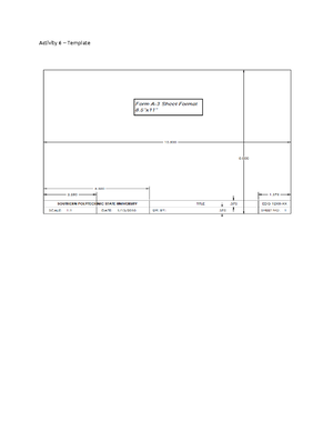 Activity 3 - Autocad Relative and Absolute - Activity 3 – CAD This ...