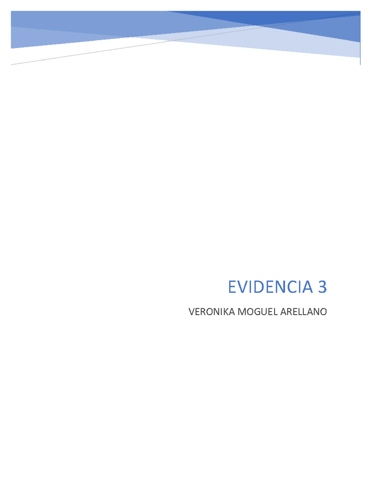 Evidencia 3 quimica- del modulo 3 ebv - EVIDENCIA 3 VERONIKA MOGUEL ...