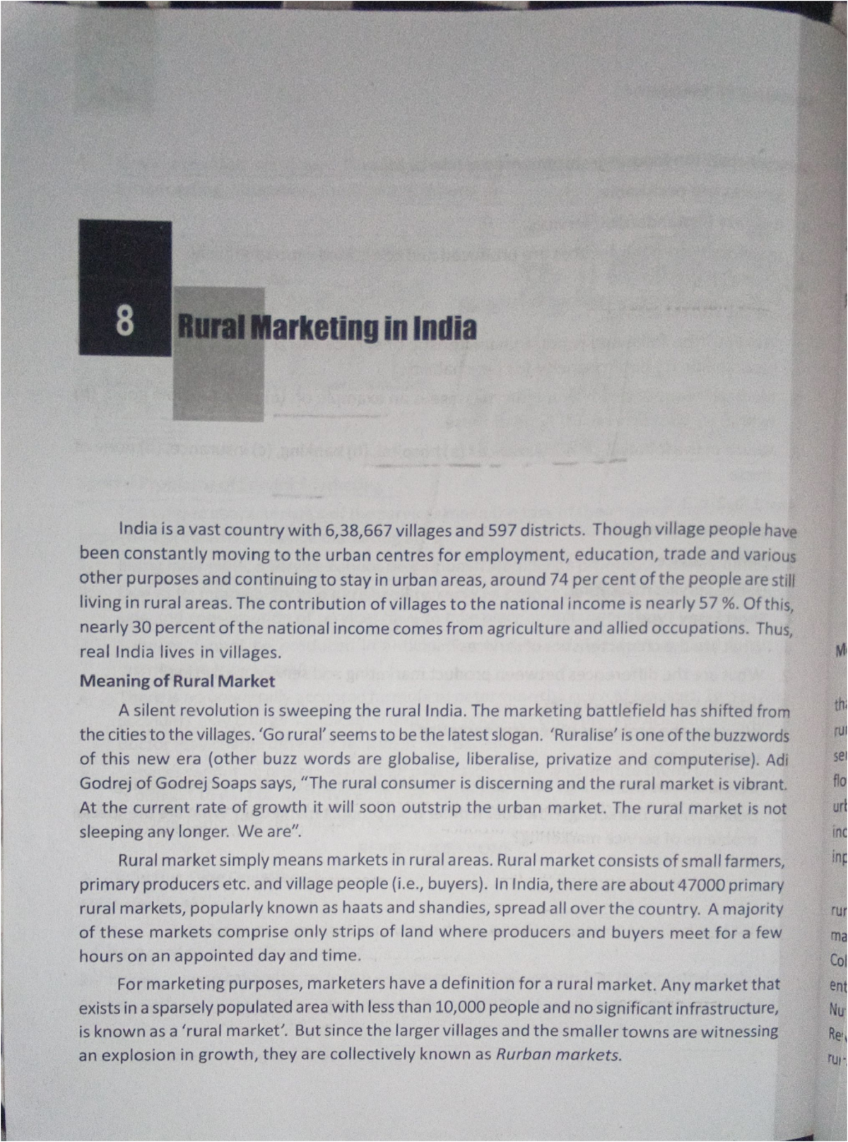 Rural marketing in India - Bachelor of commerce (bcom) - Studocu