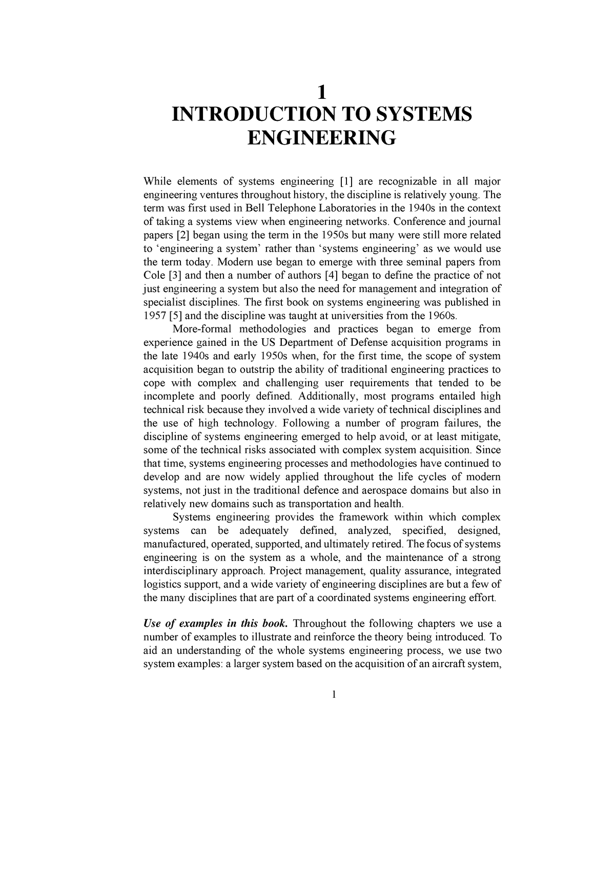 1. Introduction To Systems Engineering Author Squarespace - 1 1 ...