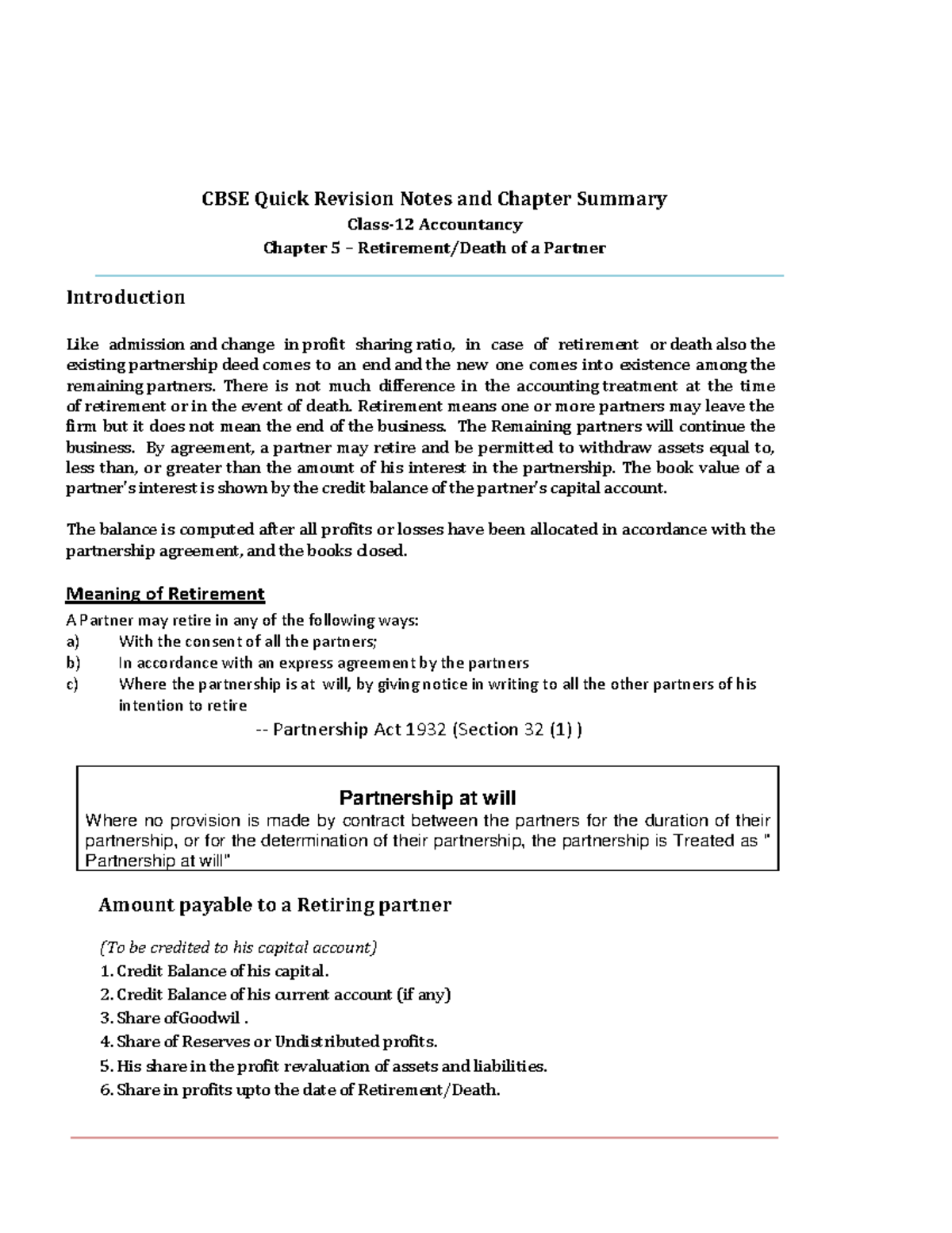 Gghjffgikmxxxddg - CBSE Quick Revision Notes and Chapter Summary Class ...
