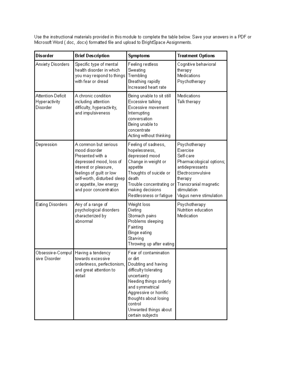 KIN Assignment 2 - Use the instructional materials provided in this ...