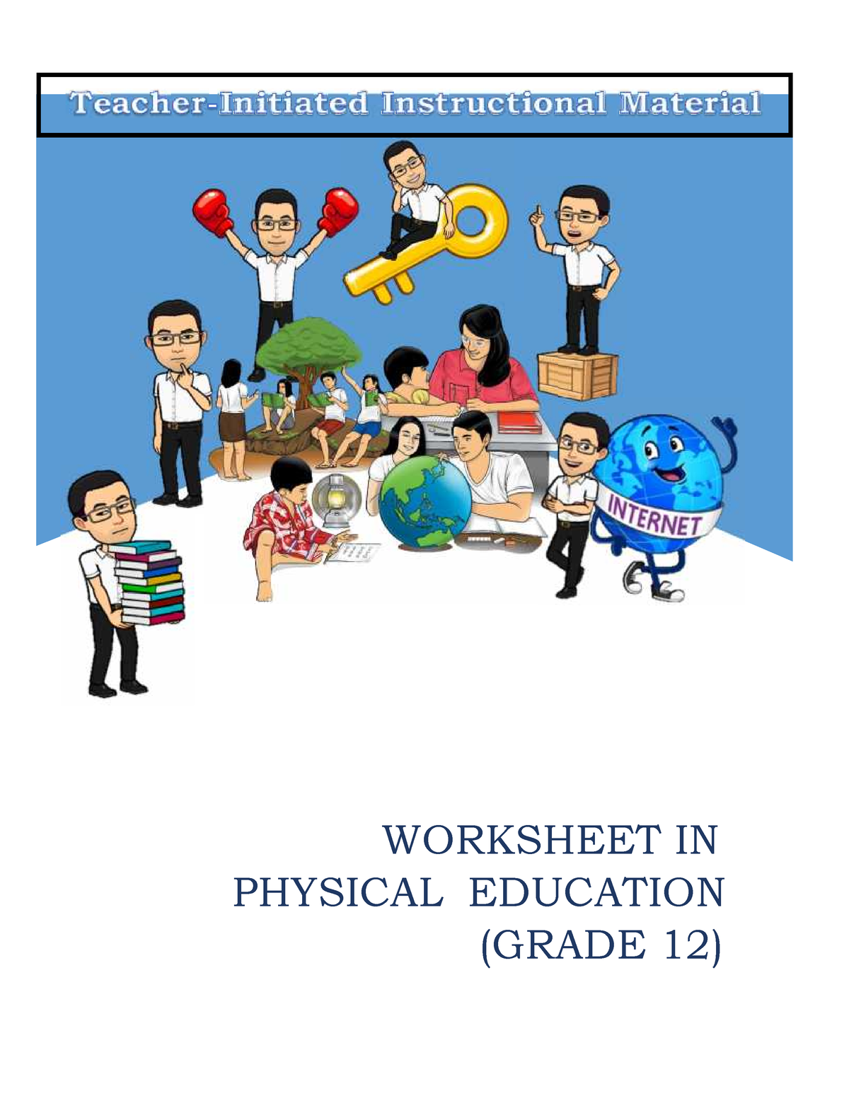 worksheet for class 12 physical education