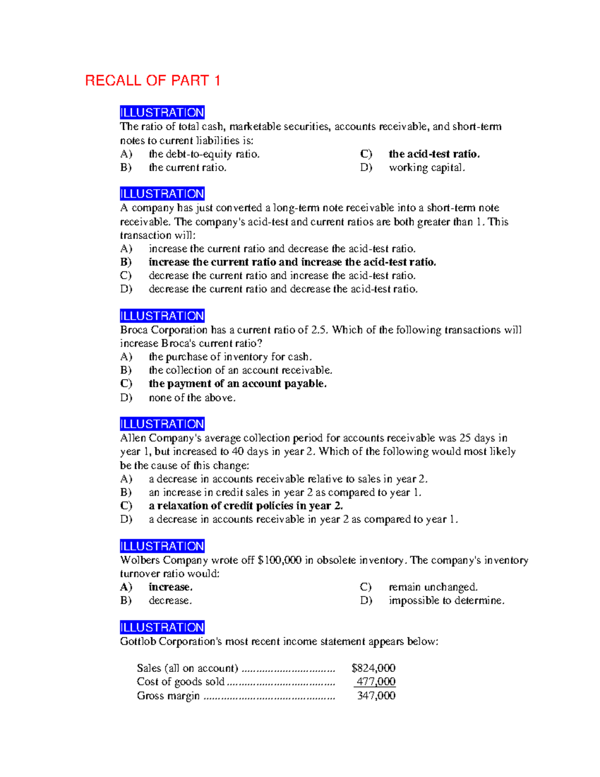 FS Analysis 2 - Lecture notes for financial accounting and reporting 1 ...