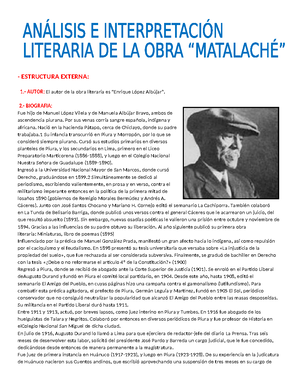 Análisis Literario - Ollantay - UNIVERSIDAD NACIONAL DE LA AMAZONIA ...