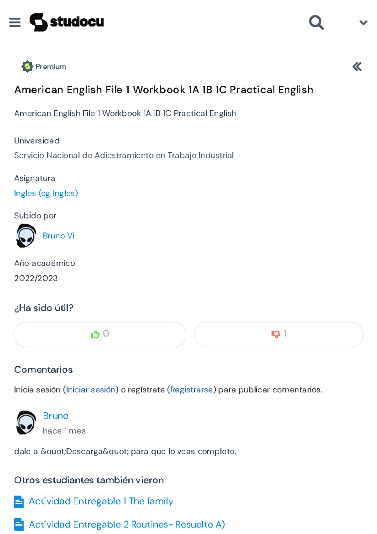 American English File 1 Workbook 1a 1b 1c Practical English Compress
