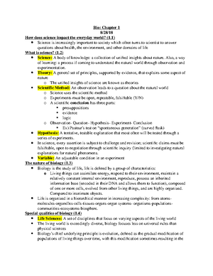 BIOL 101 Module 3 Notes Population Ecology - Chapter 40: Population ...